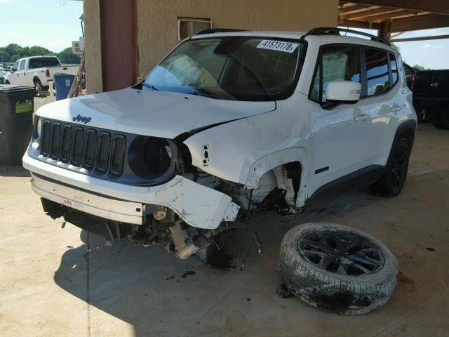 ZACCJABB8HPF47747 - 2017 JEEP RENEGADE L WHITE photo 2