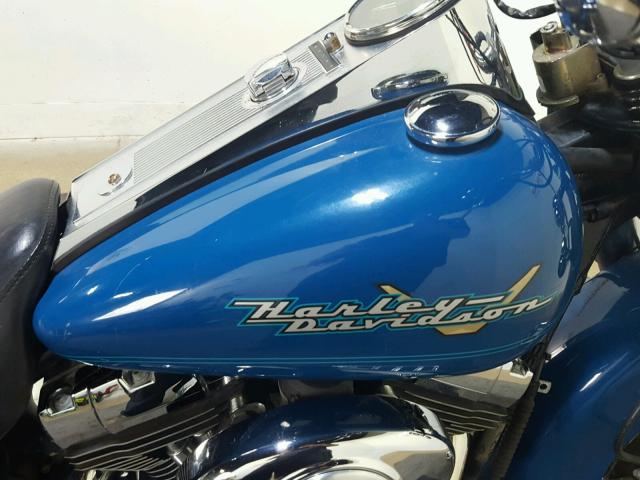 1HD1FDV142Y616296 - 2002 HARLEY-DAVIDSON FLHR BLUE photo 14