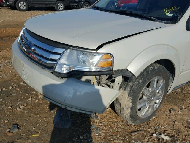 1FMDK06W88GA09728 - 2008 FORD TAURUS X L TAN photo 9