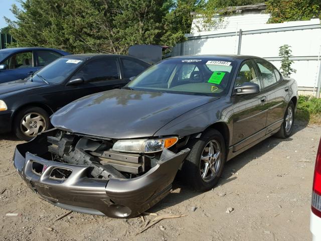 1G2WP52K33F103677 - 2003 PONTIAC GRAND PRIX BROWN photo 2