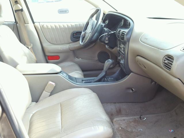 1G2WP52K33F103677 - 2003 PONTIAC GRAND PRIX BROWN photo 5