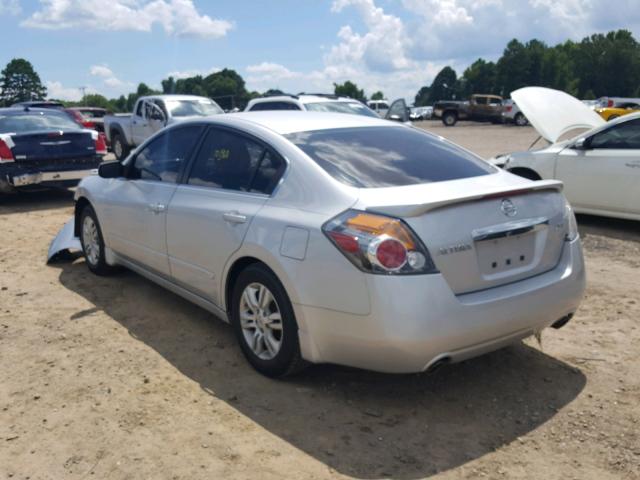 1N4AL2AP3CN527045 - 2012 NISSAN ALTIMA BAS SILVER photo 3