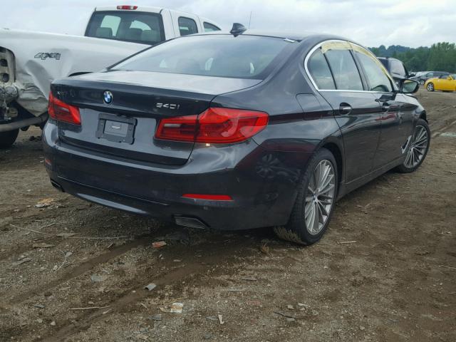 WBAJE7C54JWD49974 - 2018 BMW 540 XI GRAY photo 4