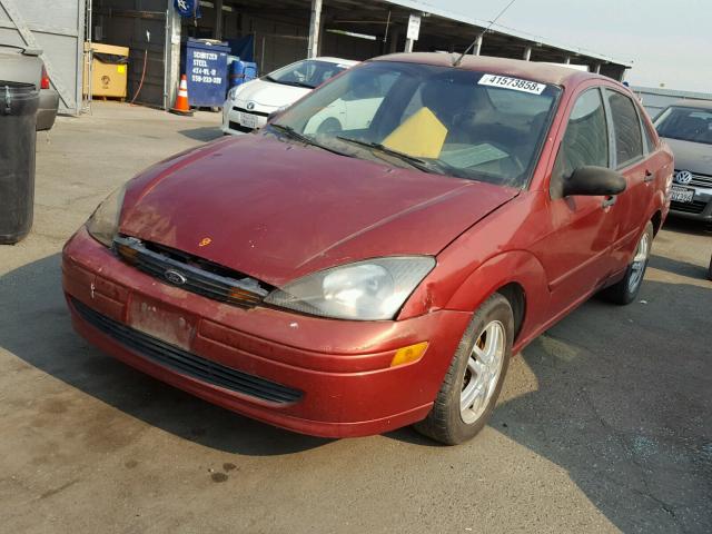 1FAFP34Z44W126497 - 2004 FORD FOCUS SE C BURGUNDY photo 2