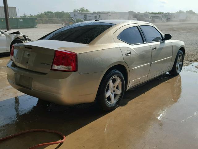 2B3KA43D39H551139 - 2009 DODGE CHARGER GOLD photo 4