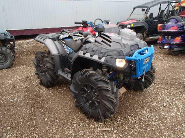 4XASXM95XHB127842 - 2017 POLARIS SPORTSMAN 黑色 照片 4