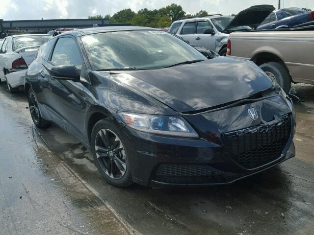 JHMZF1D48ES002503 - 2014 HONDA CR-Z BLACK photo 1