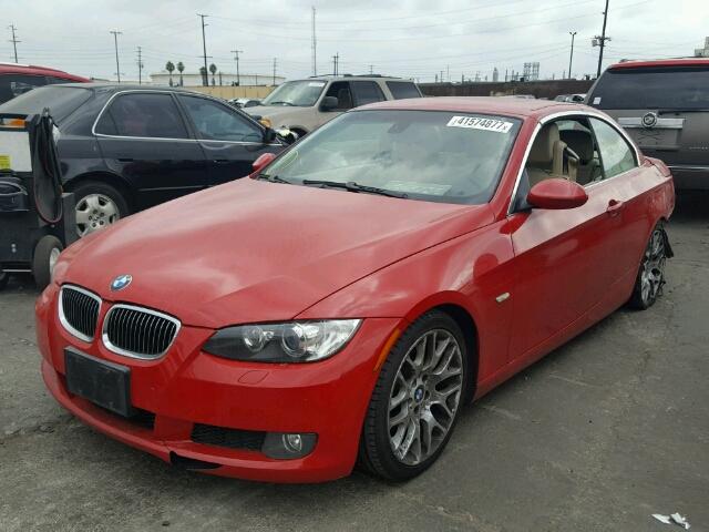 WBAWL13507PX14983 - 2007 BMW 328 RED photo 2