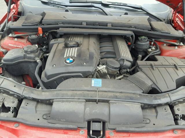 WBAWL13507PX14983 - 2007 BMW 328 RED photo 7