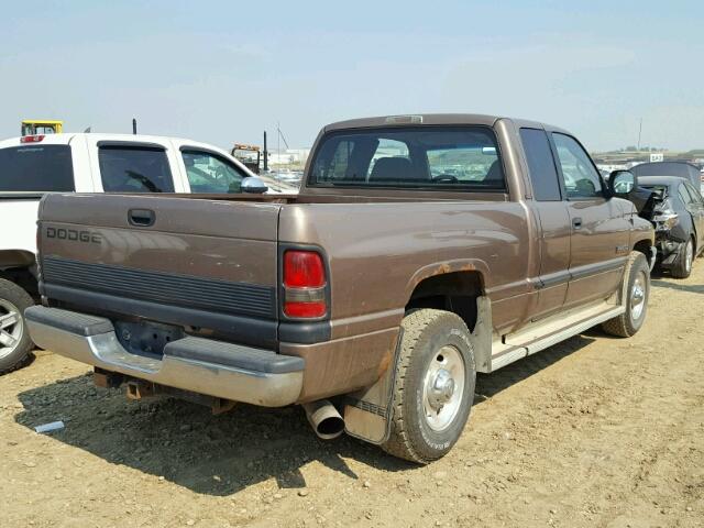 1B7KC2365YJ152017 - 2000 DODGE RAM 2500 BROWN photo 4