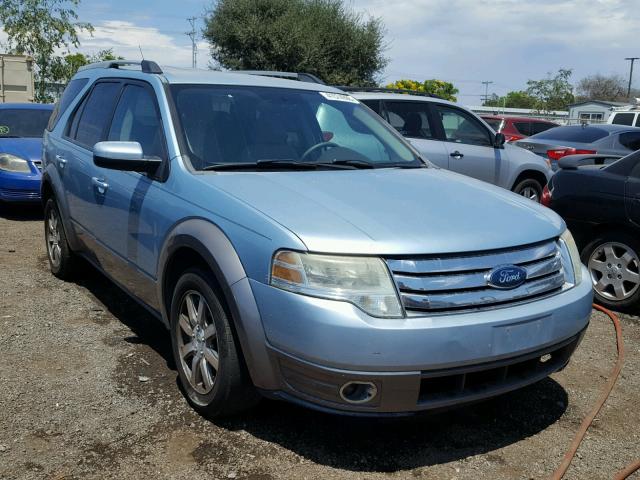 1FMDK02W08GA34144 - 2008 FORD TAURUS X S BLUE photo 1