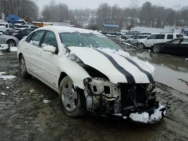 2G1WD58C669128485 - 2006 CHEVROLET IMPALA SUP WHITE photo 1