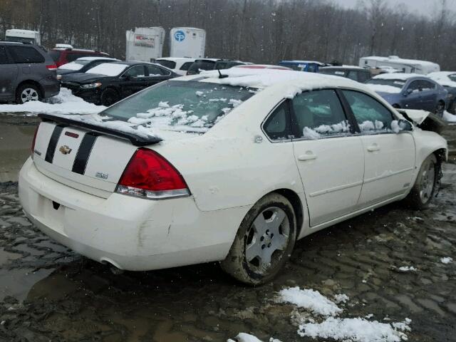 2G1WD58C669128485 - 2006 CHEVROLET IMPALA SUP 白色 照片 4
