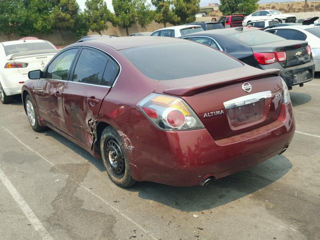 1N4AL2AP5AN475348 - 2010 NISSAN ALTIMA BAS BURGUNDY photo 3