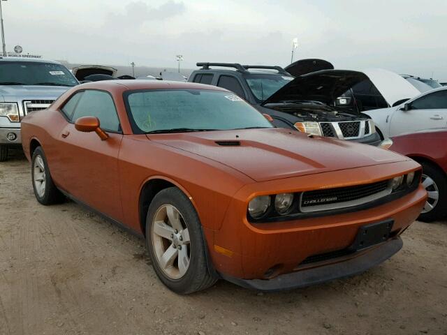 2B3CJ4DG2BH510200 - 2011 DODGE CHALLENGER ORANGE photo 1