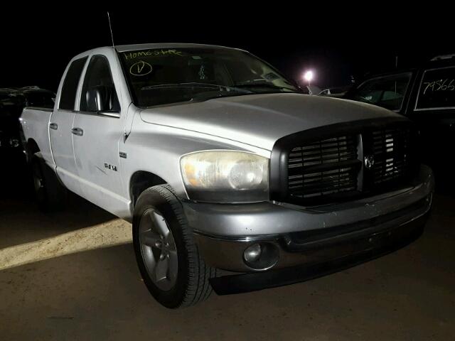 1D7HA18278S623102 - 2008 DODGE RAM 1500 SILVER photo 1