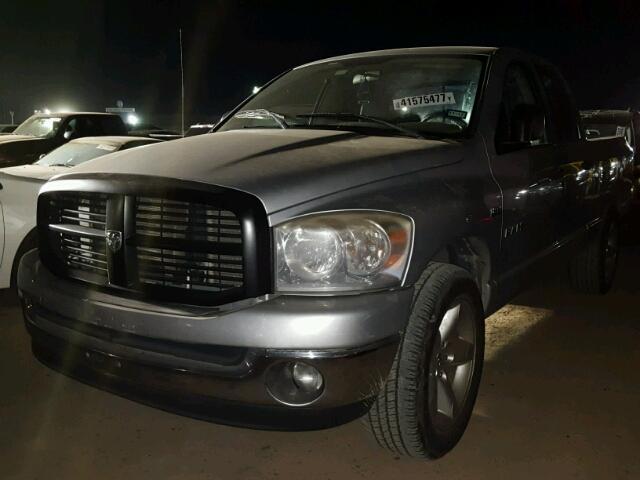 1D7HA18278S623102 - 2008 DODGE RAM 1500 SILVER photo 2