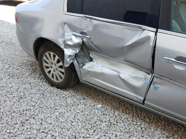 1G4HD57287U103029 - 2007 BUICK LUCERNE SILVER photo 9