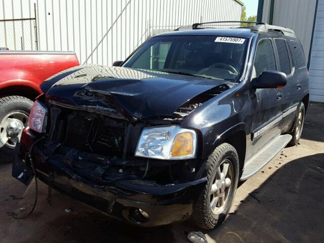 1GKET16S226112007 - 2002 GMC ENVOY BLACK photo 2