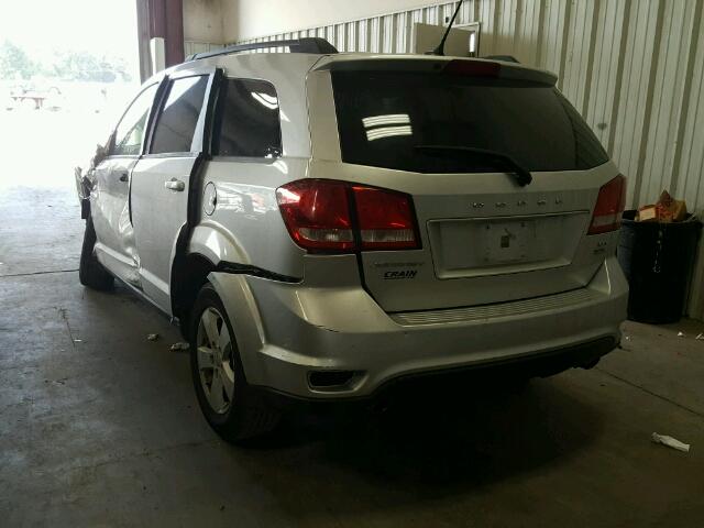 3C4PDCBG2CT285323 - 2012 DODGE JOURNEY SX SILVER photo 3