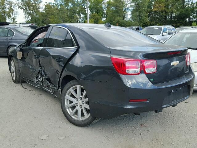 1G11E5SL2EF283198 - 2014 CHEVROLET MALIBU 2LT GRAY photo 3