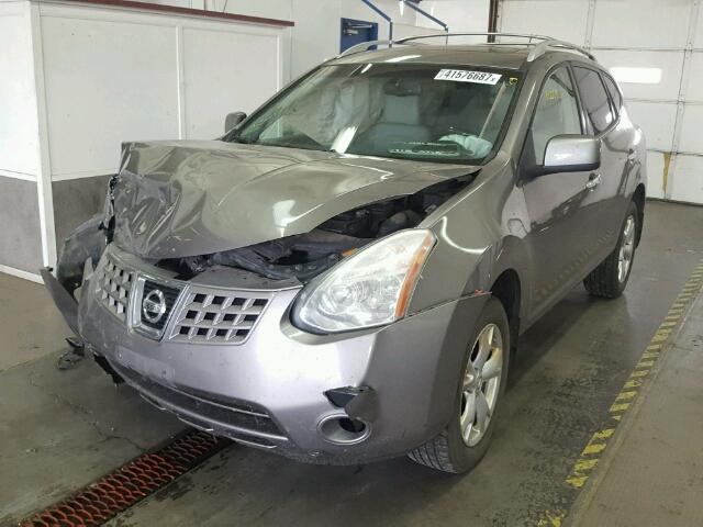 JN8AS5MV3AW124400 - 2010 NISSAN ROGUE S GRAY photo 2