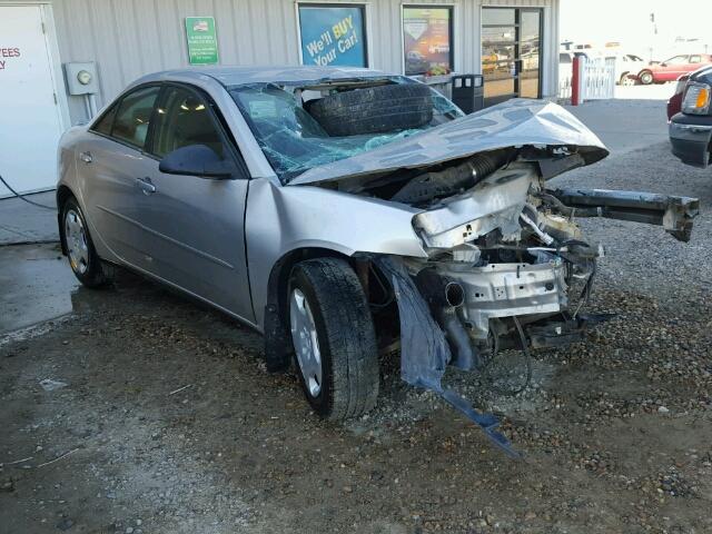 1G2ZG558064209453 - 2006 PONTIAC G6 SE1 SILVER photo 1