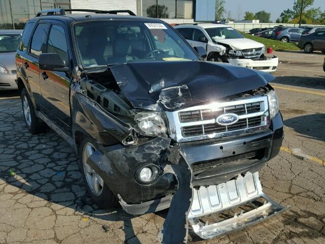 1FMCU9EG0AKC49993 - 2010 FORD ESCAPE BLACK photo 1