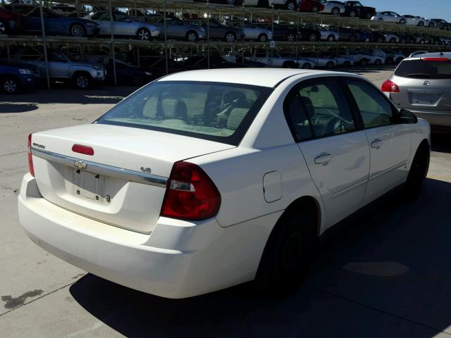 1G1ZS58F37F141667 - 2007 CHEVROLET MALIBU LS თეთრი ფოტო 4