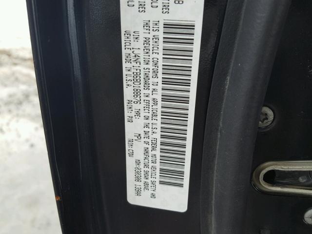 1J4NF1FB6BD188676 - 2011 JEEP COMPASS SP BLACK photo 10