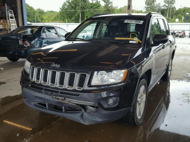 1J4NF1FB6BD188676 - 2011 JEEP COMPASS SP BLACK photo 2