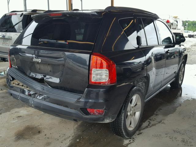 1J4NF1FB6BD188676 - 2011 JEEP COMPASS SP BLACK photo 4