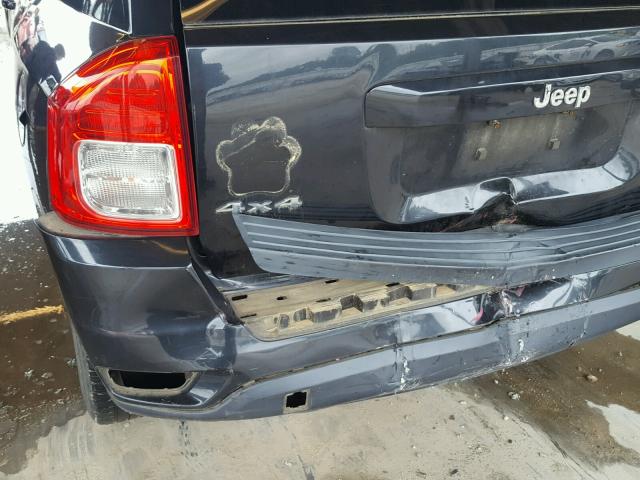 1J4NF1FB6BD188676 - 2011 JEEP COMPASS SP BLACK photo 9