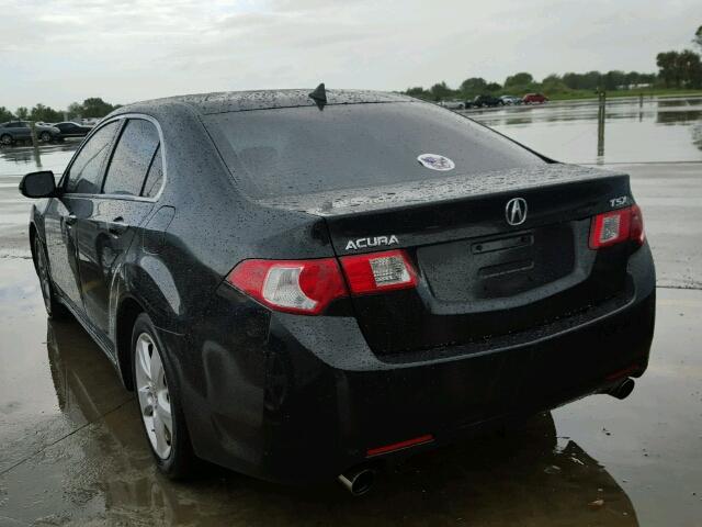 JH4CU2F61AC016988 - 2010 ACURA TSX BLACK photo 3