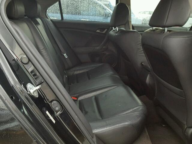 JH4CU2F61AC016988 - 2010 ACURA TSX BLACK photo 5