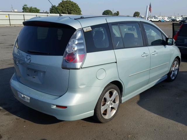 JM1CR29LX60108159 - 2006 MAZDA 5 GREEN photo 4