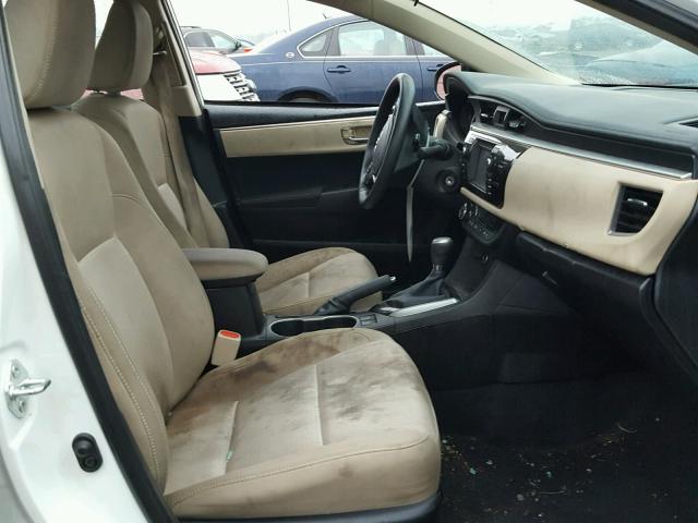 5YFBPRHE3EP056648 - 2014 TOYOTA COROLLA EC 白色 照片 5