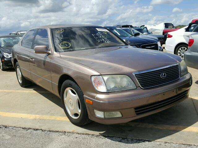 JT8BH28F3Y0179778 - 2000 LEXUS LS TAN photo 1