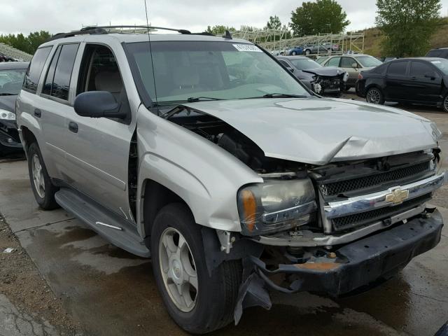 1GNDS13S072209050 - 2007 CHEVROLET TRAILBLAZE SILVER photo 1