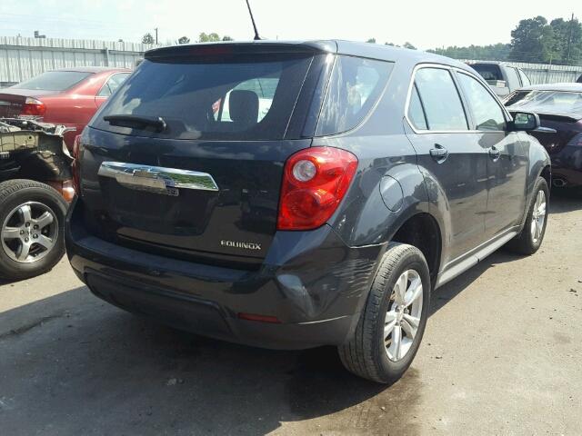 2GNALBEK2D1229086 - 2013 CHEVROLET EQUINOX LS BLACK photo 4