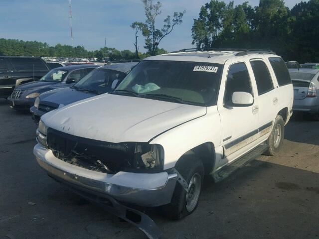 1GKEC13Z42R140651 - 2002 GMC YUKON WHITE photo 2