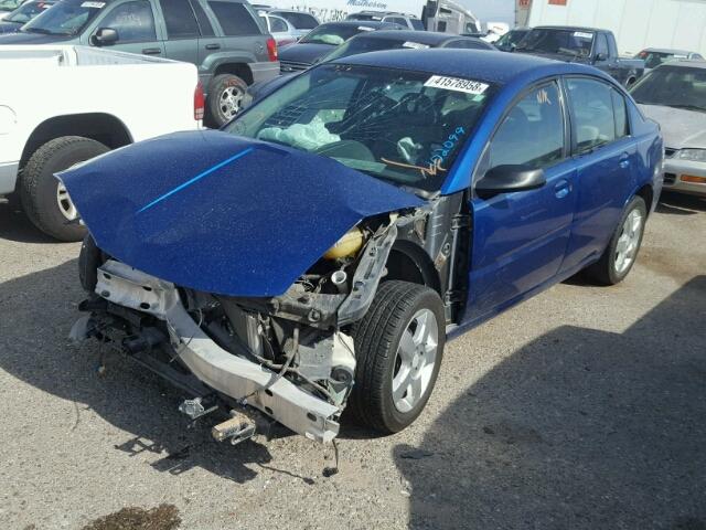 1G8AJ58F86Z102099 - 2006 SATURN ION LEVEL BLUE photo 2