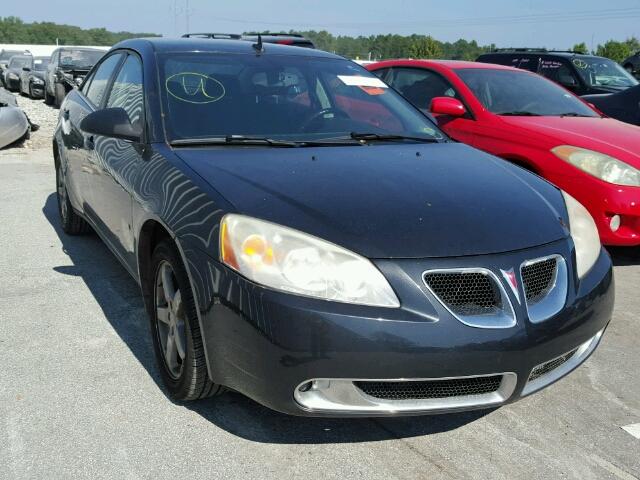 1G2ZG57N784220925 - 2008 PONTIAC G6 BLACK photo 1