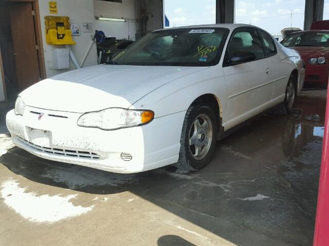 2G1WW12E949352232 - 2004 CHEVROLET MONTE CARL თეთრი ფოტო 2