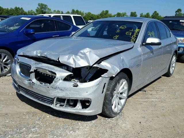 WBA5B1C55ED474746 - 2014 BMW 535 I SILVER photo 2