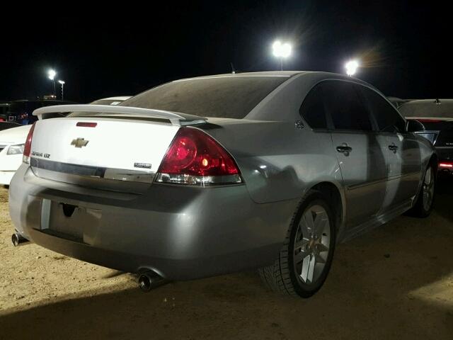 2G1WU57M691269411 - 2009 CHEVROLET IMPALA LTZ SILVER photo 4