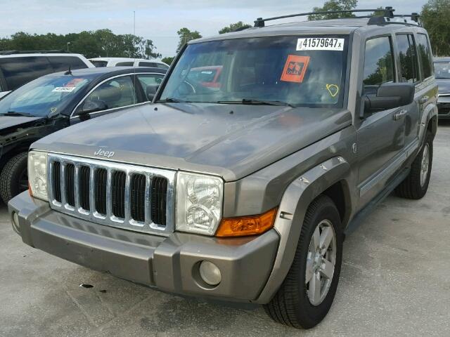 1J8HG58246C139825 - 2006 JEEP COMMANDER 金色 照片 2