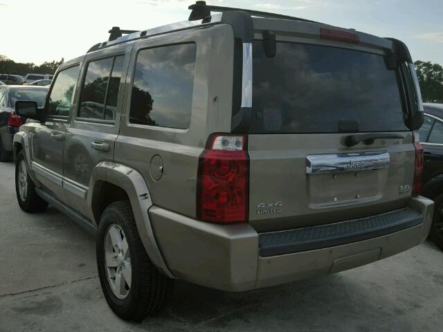 1J8HG58246C139825 - 2006 JEEP COMMANDER 金色 照片 3