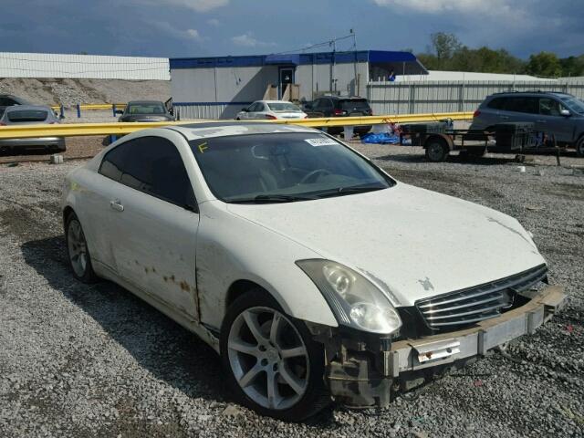 JNKCV54E27M905505 - 2007 INFINITI G35 WHITE photo 1