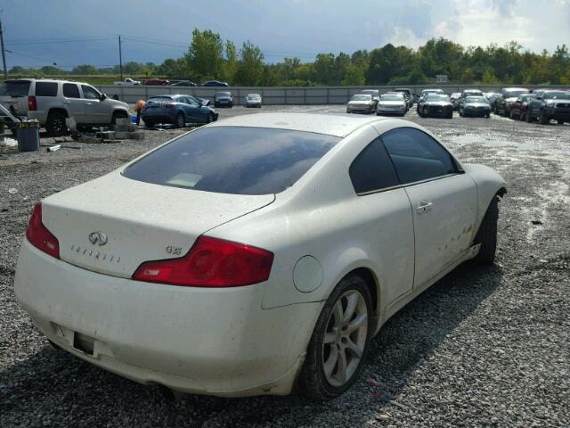 JNKCV54E27M905505 - 2007 INFINITI G35 WHITE photo 4